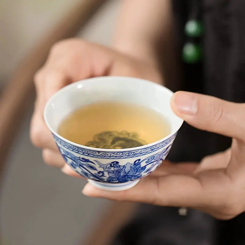Hua Teng - Jing De Zhen Porcelain Teacup zycschina