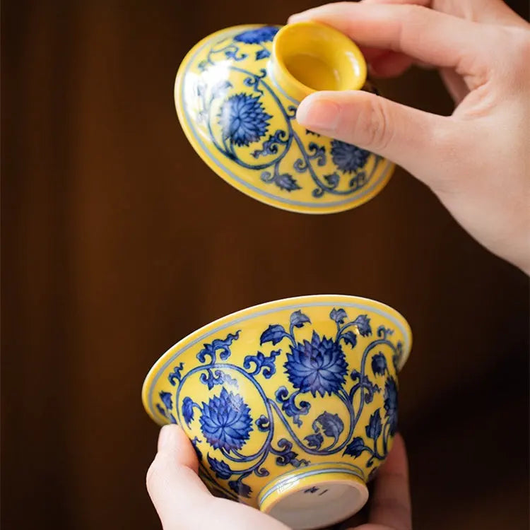 Huang Di Chan Zhi Lian - Jing De Zhen Porcelain Gaiwan zycschina