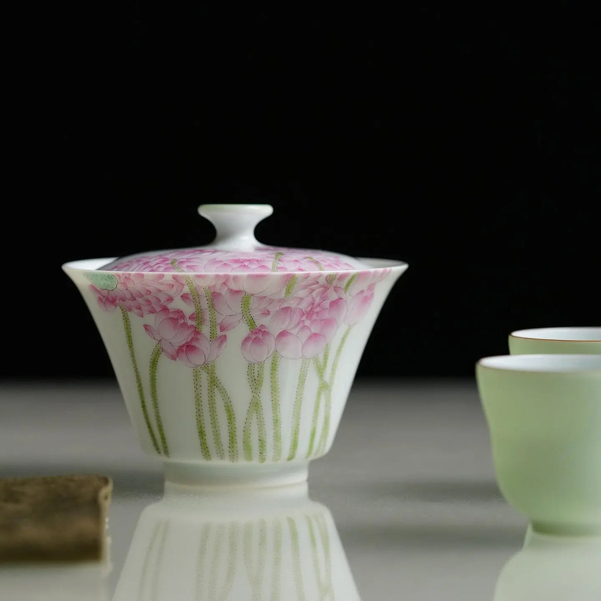 Ji He Fu Qu 150cc - Jingdezhen Porcelain Gaiwan Gift Set zycschina