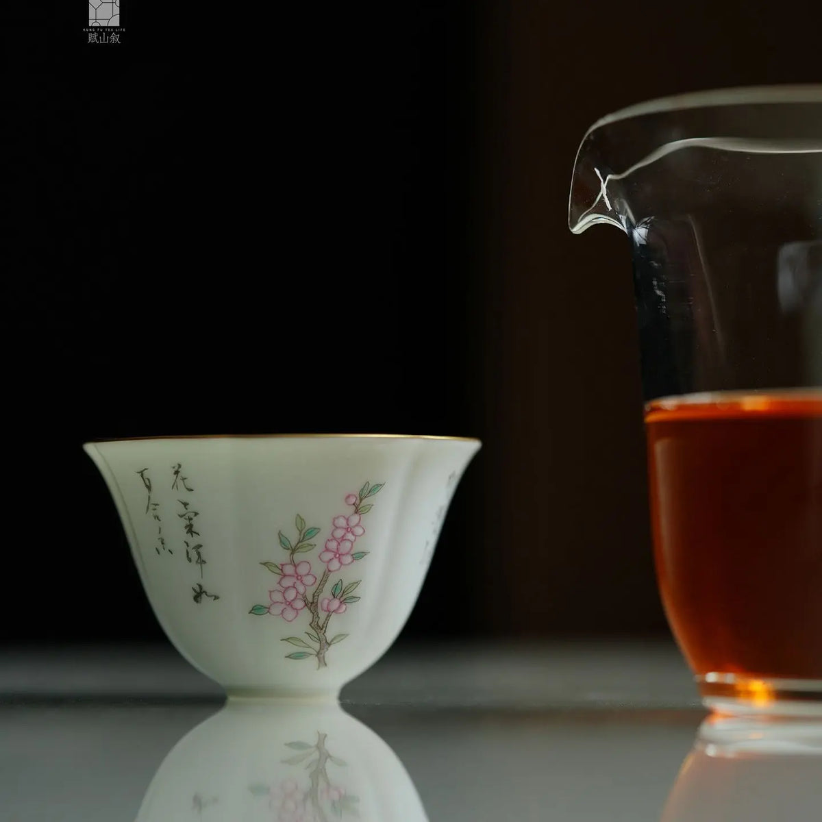 Ji He Fu Qu 150cc - Jingdezhen Porcelain Gaiwan Gift Set zycschina