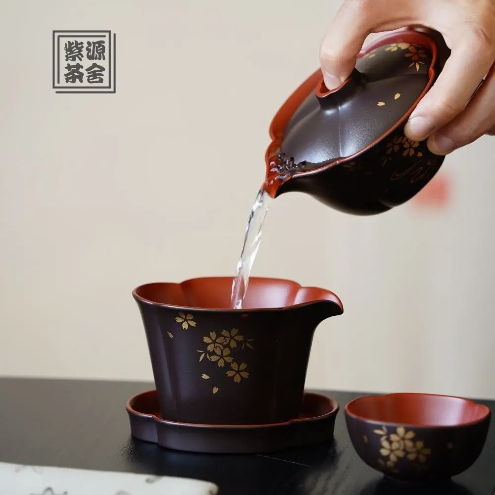 Jin Li 220cc - Yixing Handmade Gaiwan 江苏宜兴