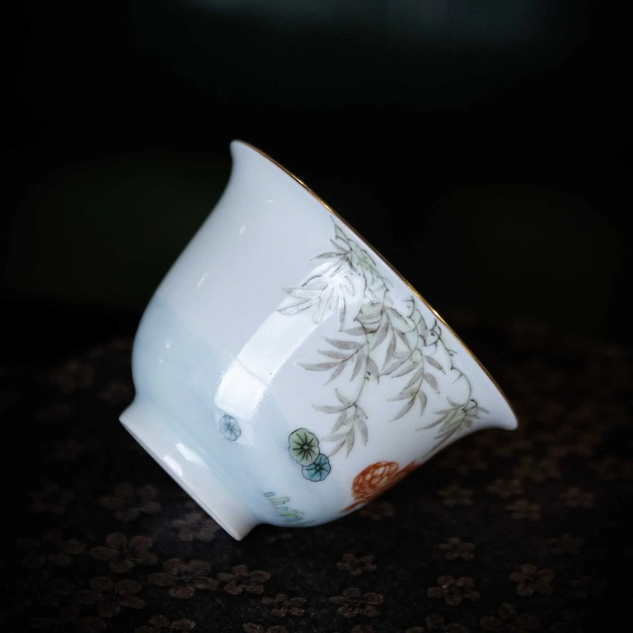 Jin Li Xi Lian 110cc - Jing De Zhen Porcelain Gaiwan zycschina