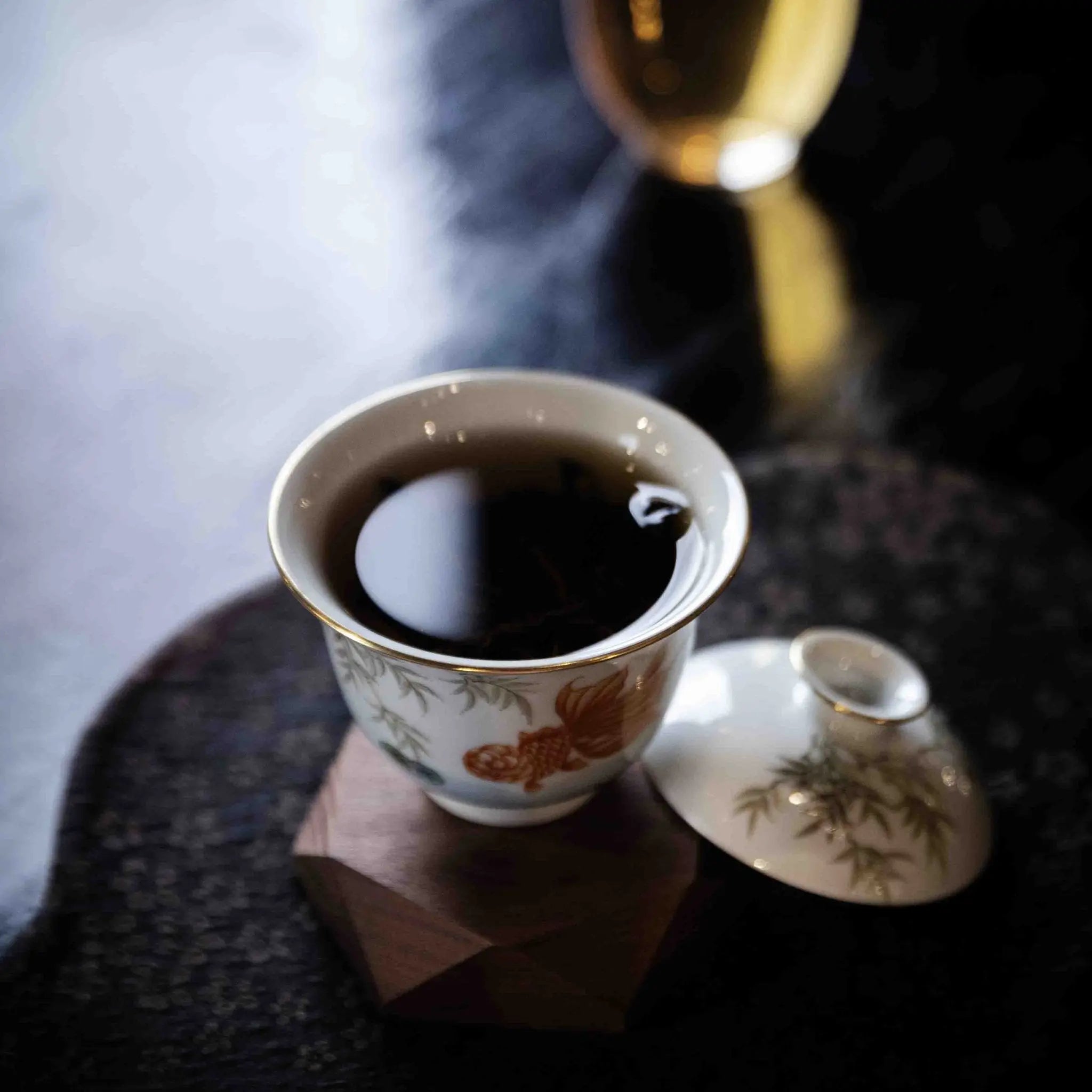 Jin Li Xi Lian 110cc - Jing De Zhen Porcelain Gaiwan zycschina