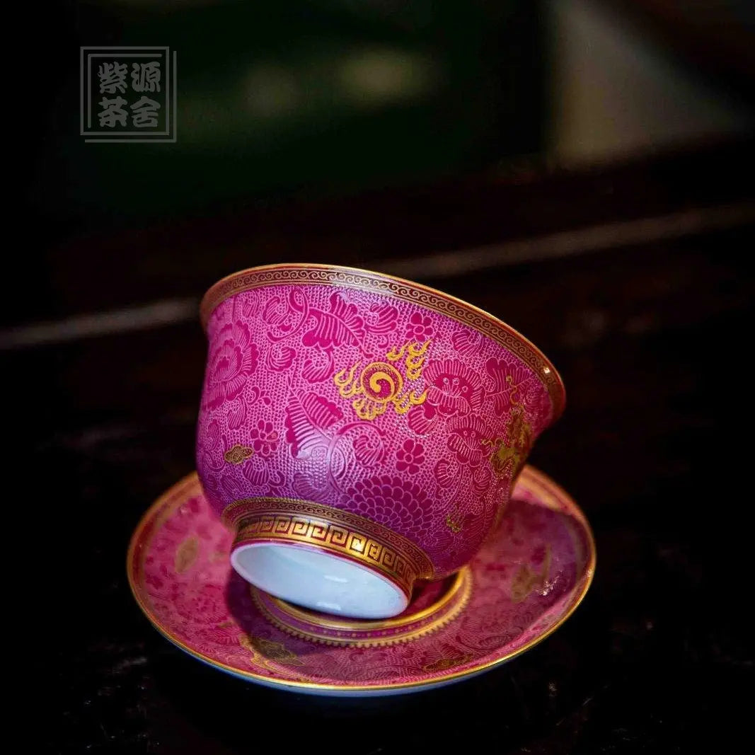 Jin Long 175cc - Jing De Zhen Porcelain Gaiwan zycschina