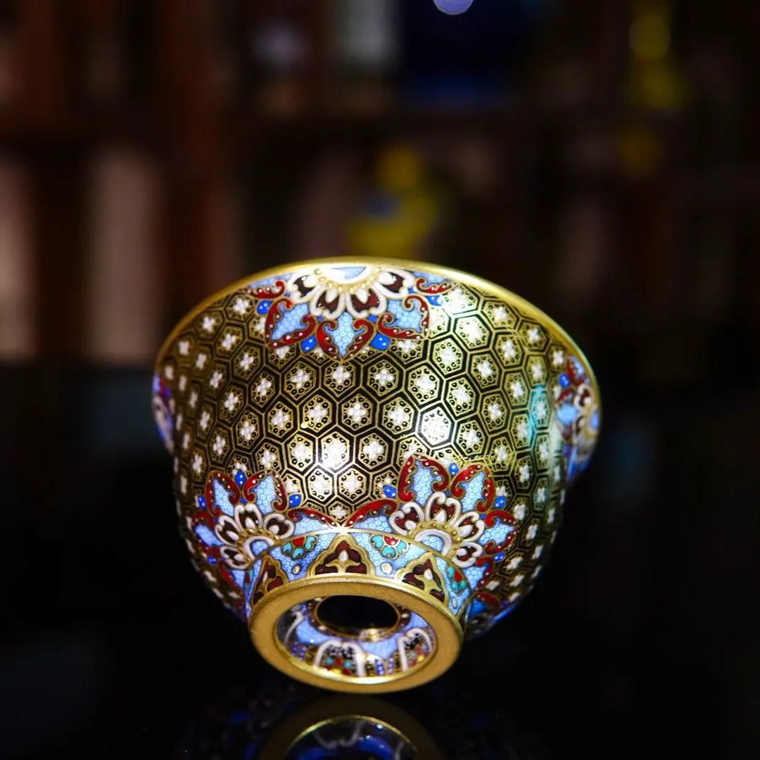 Jin Yin Cuo Gui Bei Wen - Jing De Zhen Porcelain Teacup zycschina