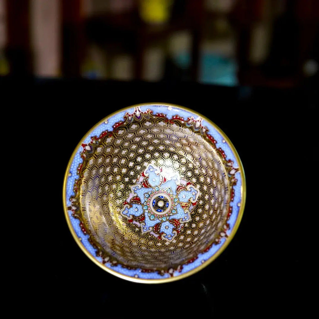 Jin Yin Cuo Gui Bei Wen - Jing De Zhen Porcelain Teacup zycschina
