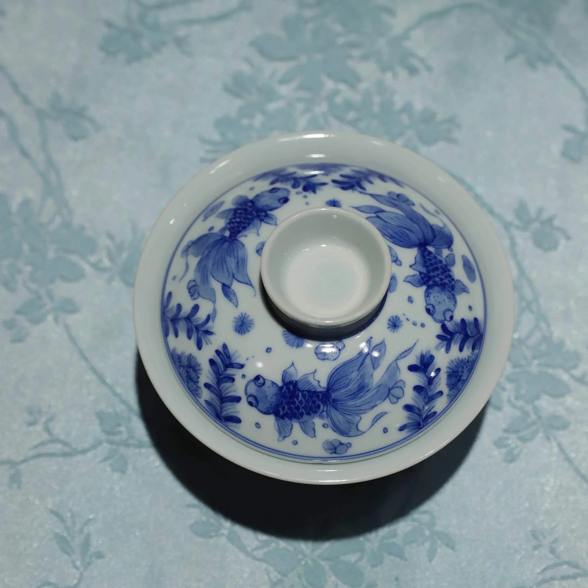 Jin Yu Man Tang 130cc - Jing De Zhen Porcelain Gaiwan zycschina