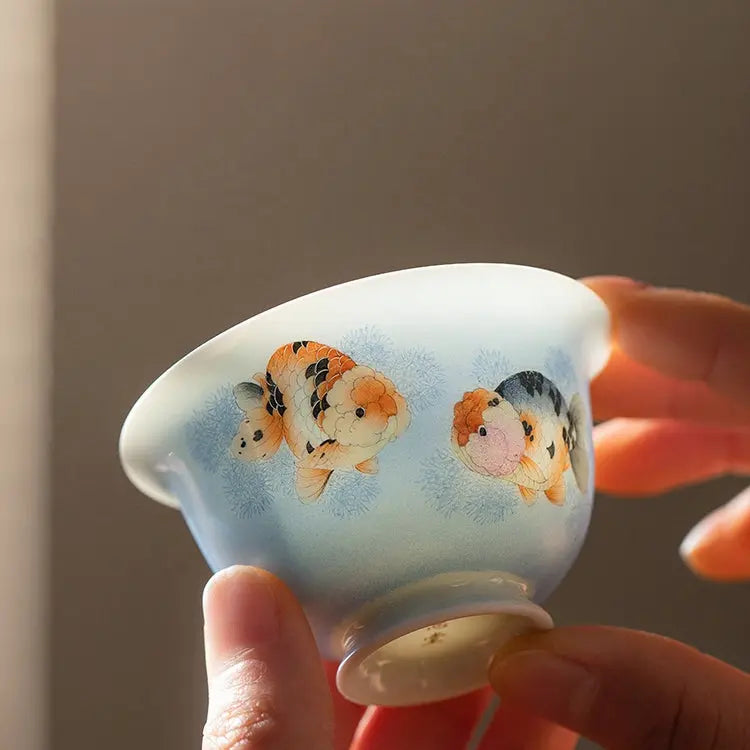 Jin Yu Man Tang - Jing De Zhen Porcelain Teacup zycschina