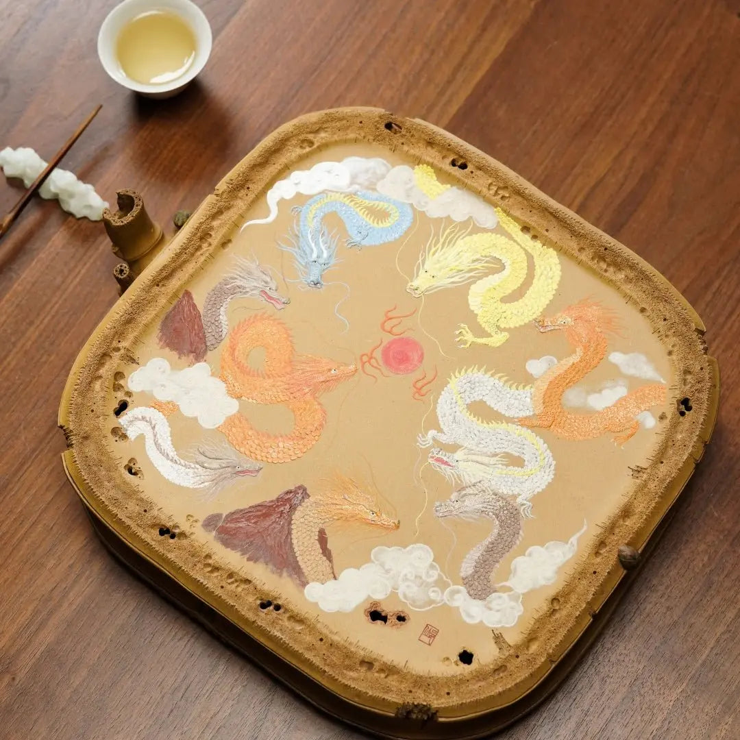 Jiu Long Cheng Xiang - Dry Bubble Tray 江苏宜兴