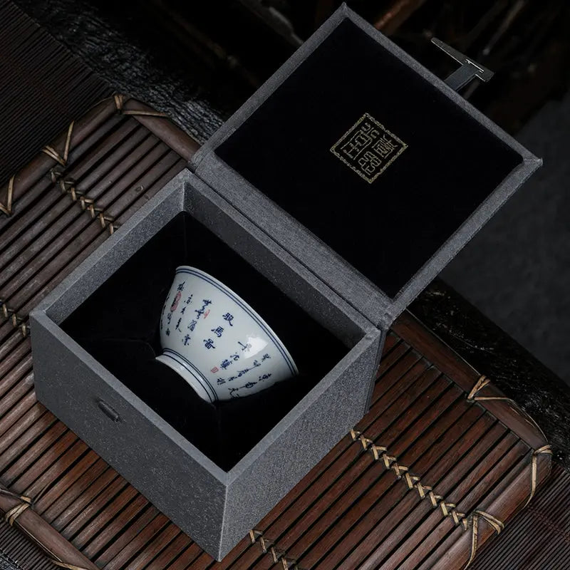 Jun Ma Tu - Jing De Zhen Porcelain Teacup zycschina