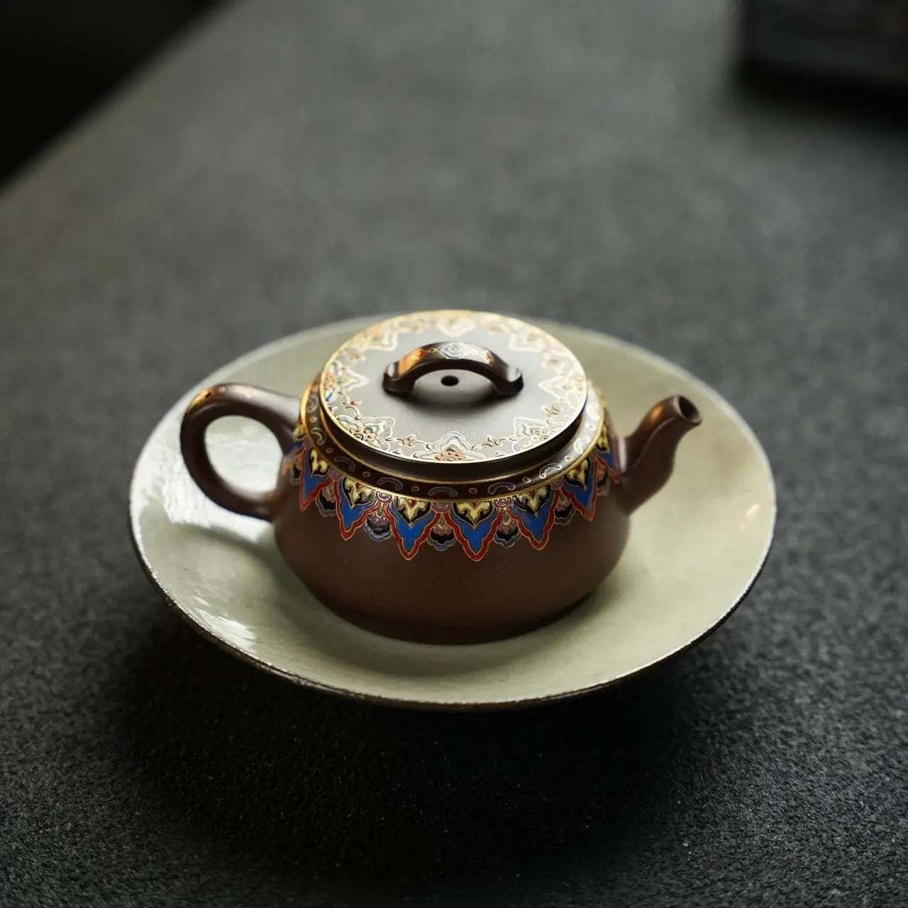 Jun Yue 130cc - Yixing Handmade Teapot 江苏宜兴