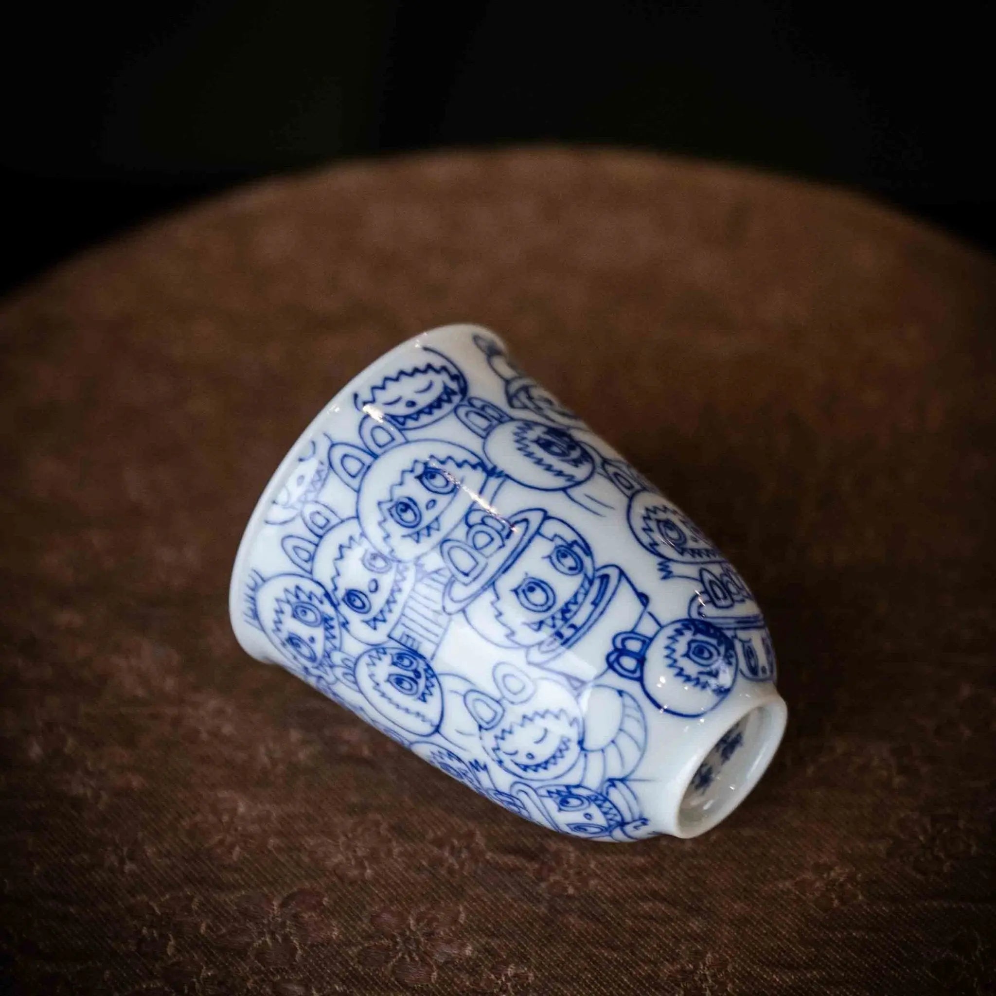 La Bu Bu 70cc - Jing De Zhen Porcelain Teacup zycschina