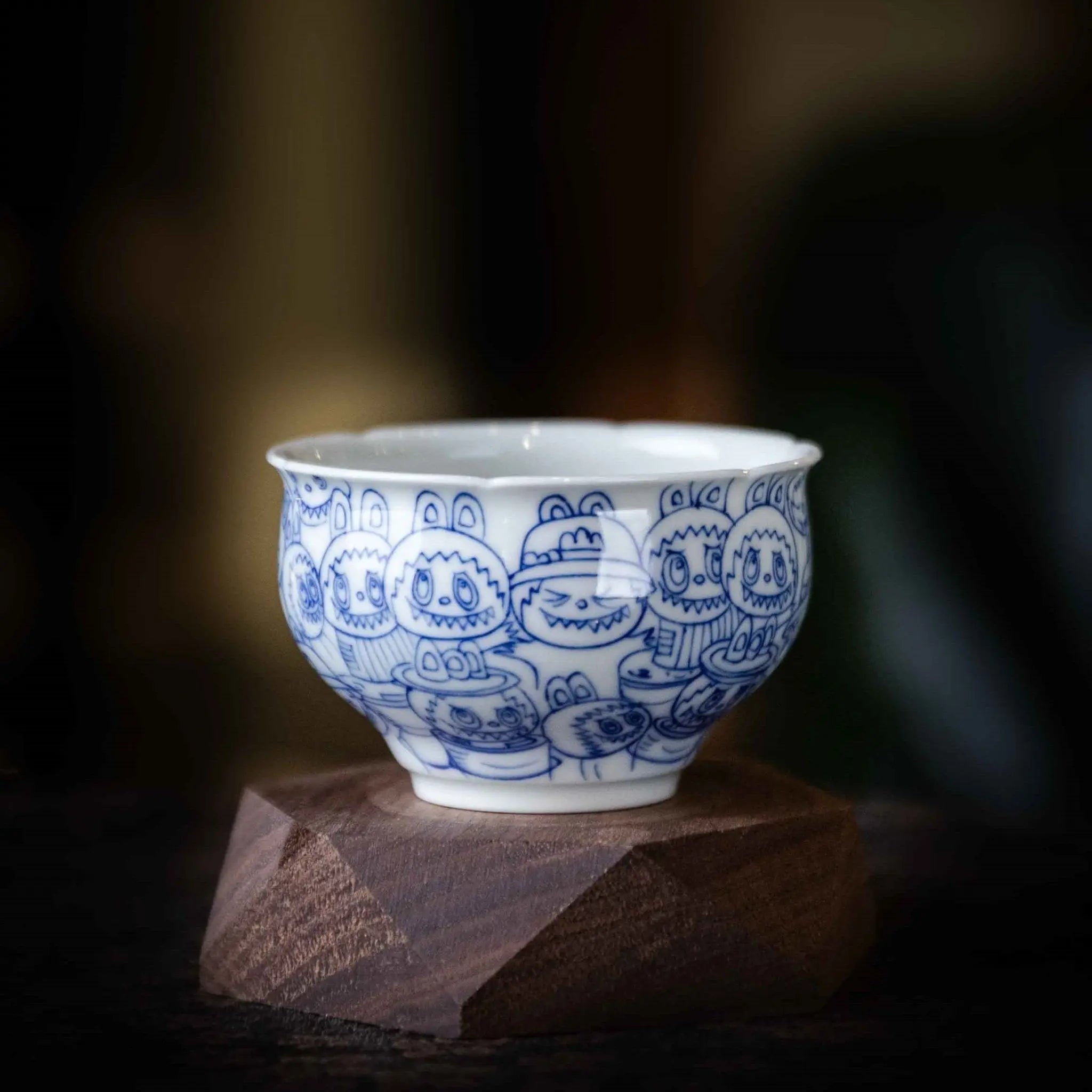 La Bu Bu 90cc - Jing De Zhen Porcelain Teacup zycschina