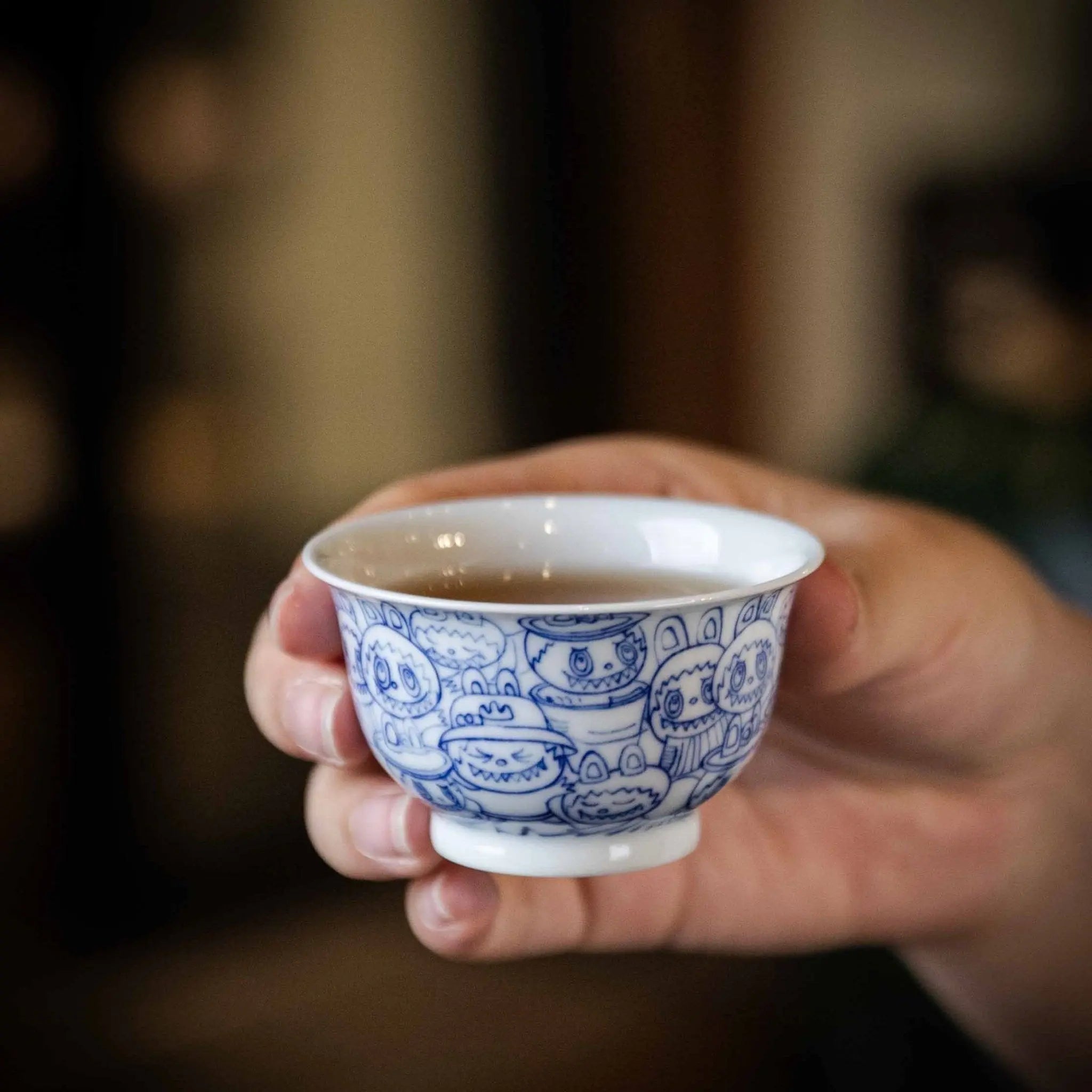 La Bu Bu 90cc - Jing De Zhen Porcelain Teacup zycschina