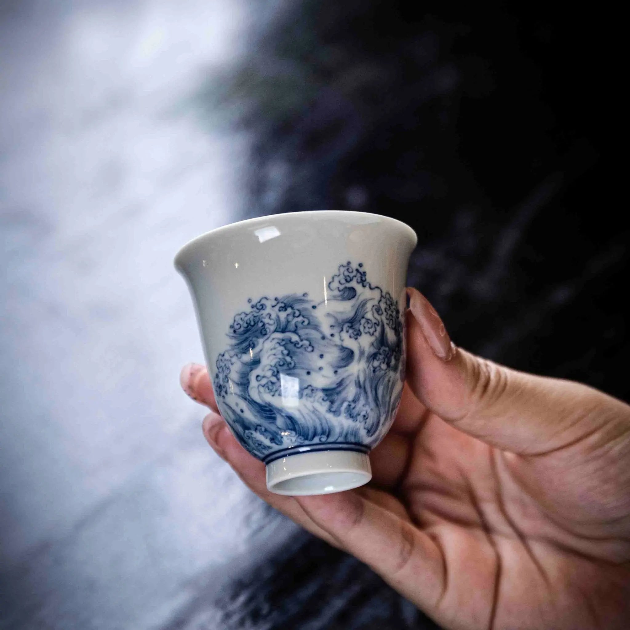Lang Hua 80cc - Jing De Zhen Porcelain Teacup zycschina