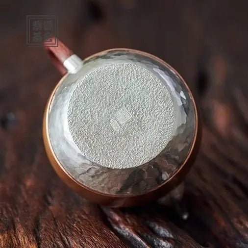 Li Nu Xi Die 180cc - Handmade silver pot zycschina