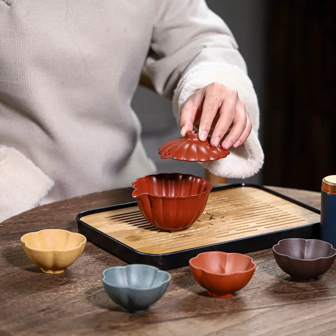 Ling Hua 180cc - Yixing Handmade Gaiwan 江苏宜兴