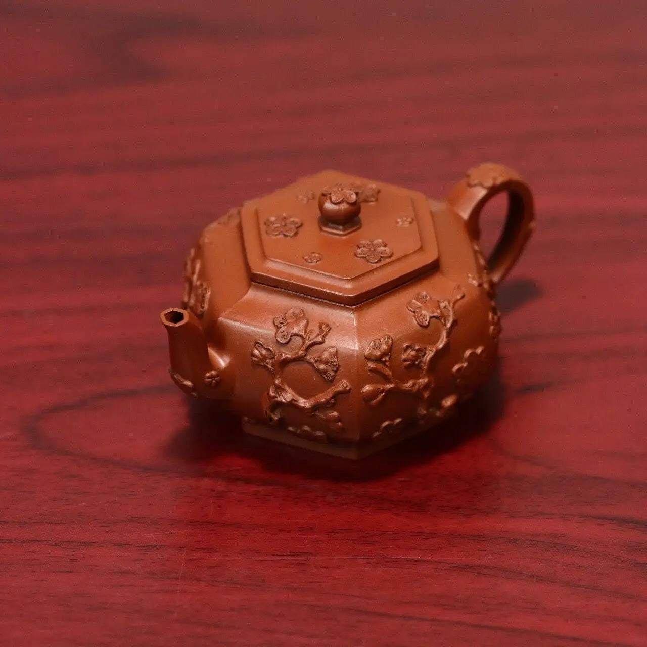 Liu Fang Xue Hua 120cc - Yixing Handmade Teapot 江苏宜兴