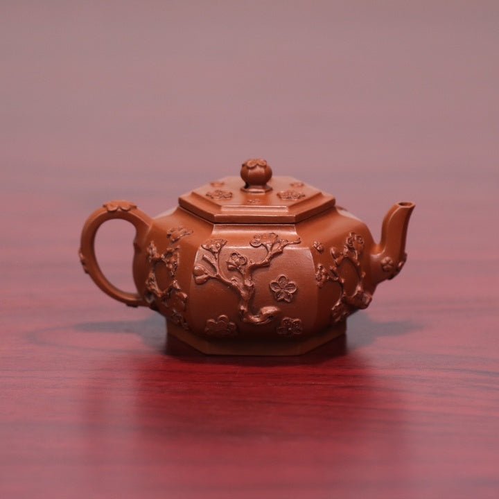 Liu Fang Xue Hua 120cc - Yixing Handmade Teapot 江苏宜兴