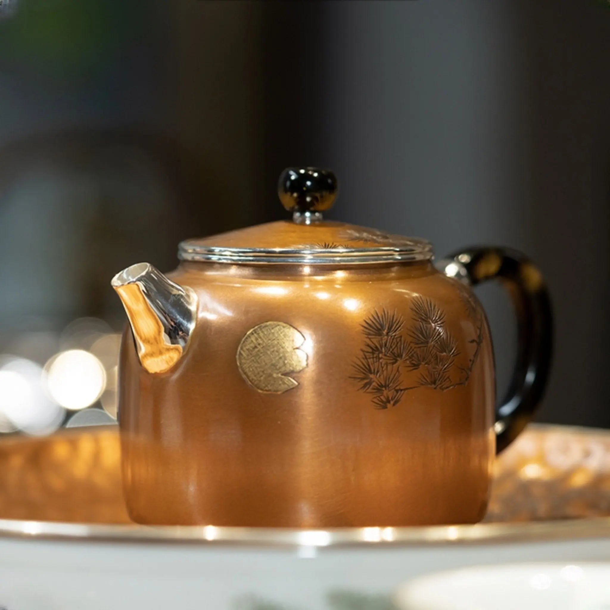 Liu Jin Sui Yue 150cc - Handmade silver pot zycschina