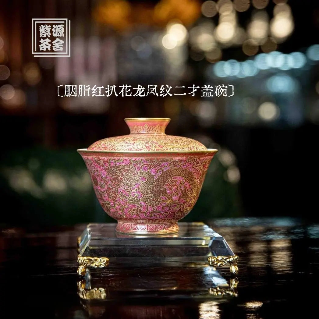 Long Feng 125cc - Jing De Zhen Porcelain Gaiwan zycschina