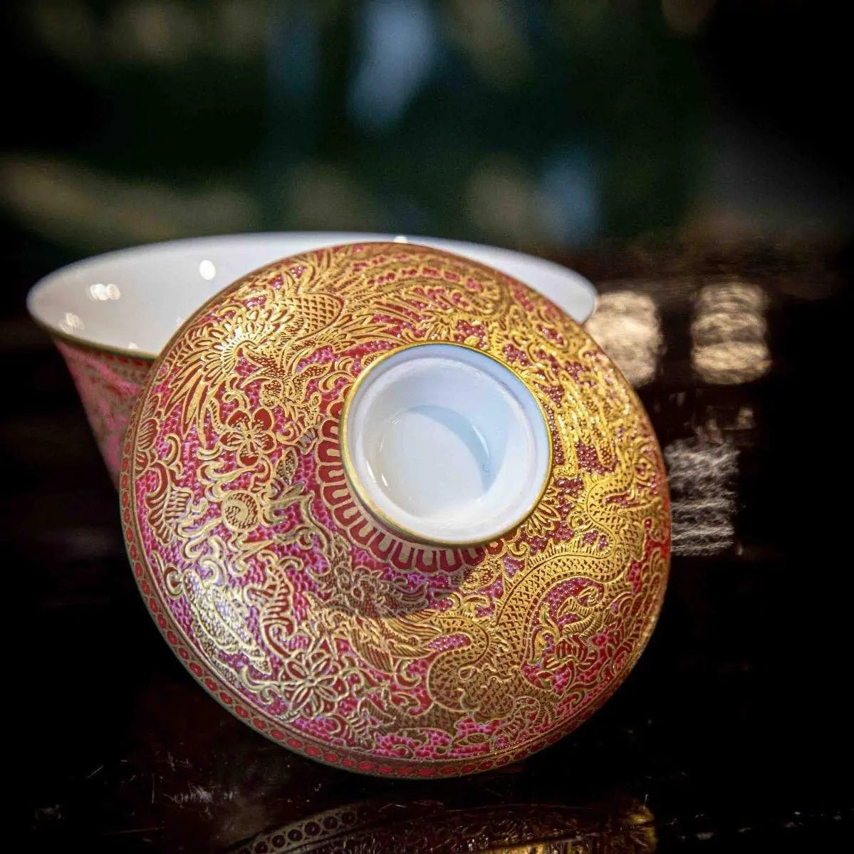 Long Feng 125cc - Jing De Zhen Porcelain Gaiwan zycschina