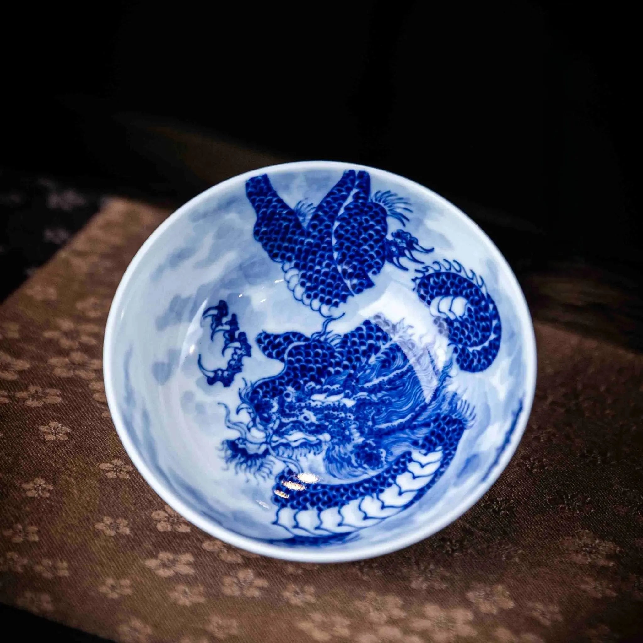Long Feng 80cc - Jing De Zhen Porcelain Teacup zycschina