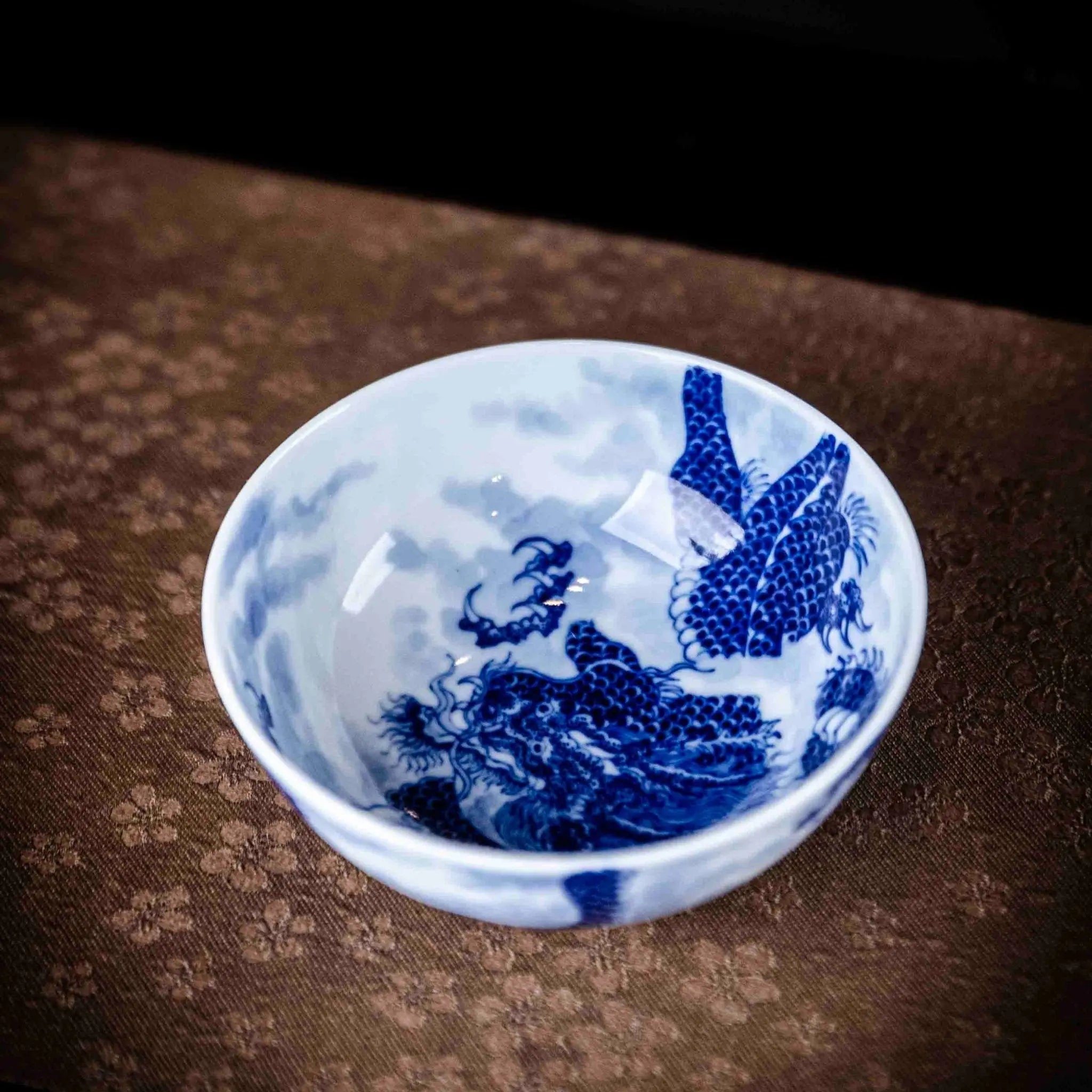Long Feng 80cc - Jing De Zhen Porcelain Teacup zycschina