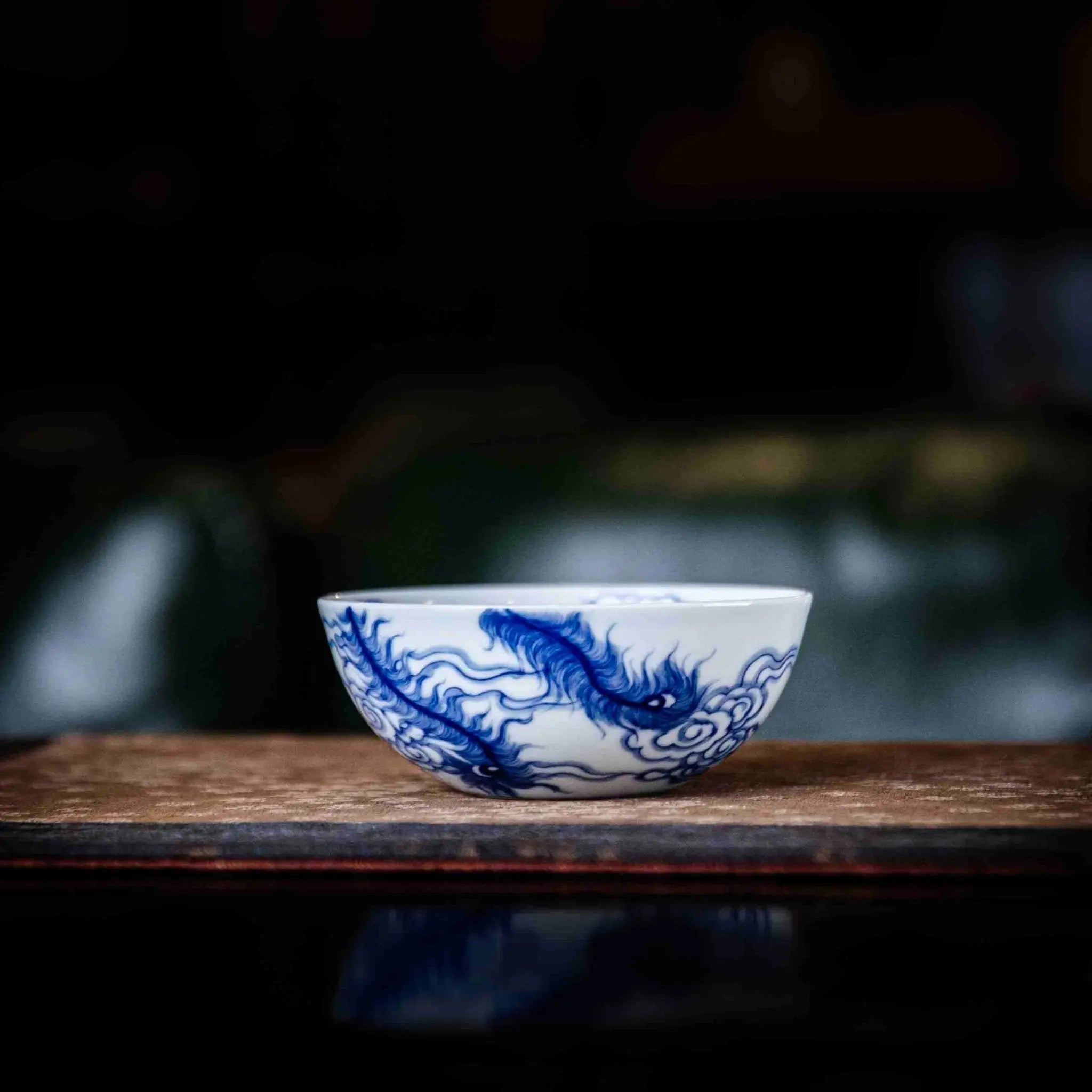 Long Feng 80cc - Jing De Zhen Porcelain Teacup zycschina