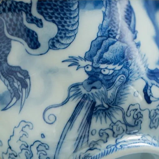 Long Teng Tu - Jing De Zhen Porcelain Gaiwan zycschina