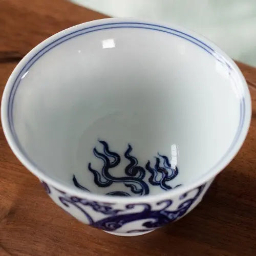 Long Wen - Jing De Zhen Porcelain Gaiwan zycschina
