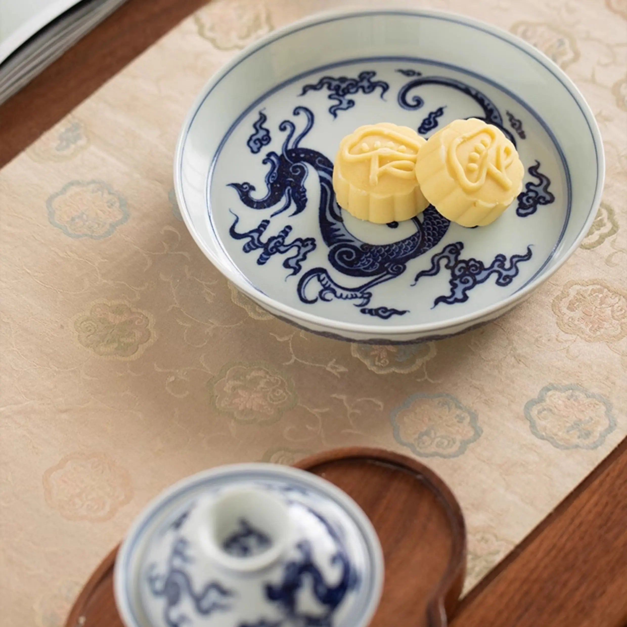 Long Wen - Jing De Zhen Porcelain Gaiwan zycschina