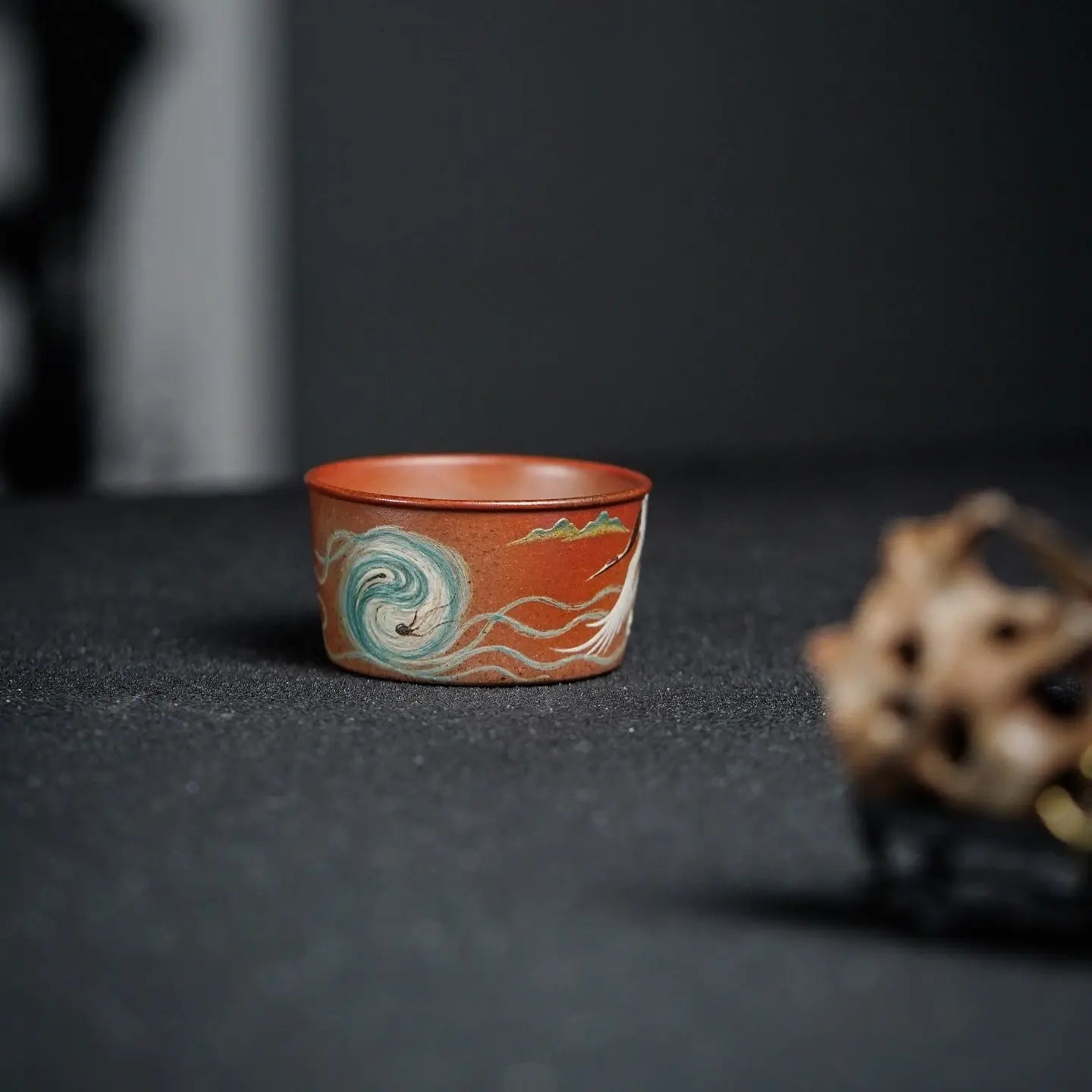 Lu 120cc - Yixing Handmade Teacup 江苏宜兴
