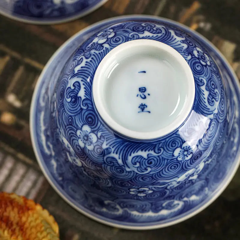 Lu Lu Lian Sheng - Jing De Zhen Porcelain Gaiwan zycschina