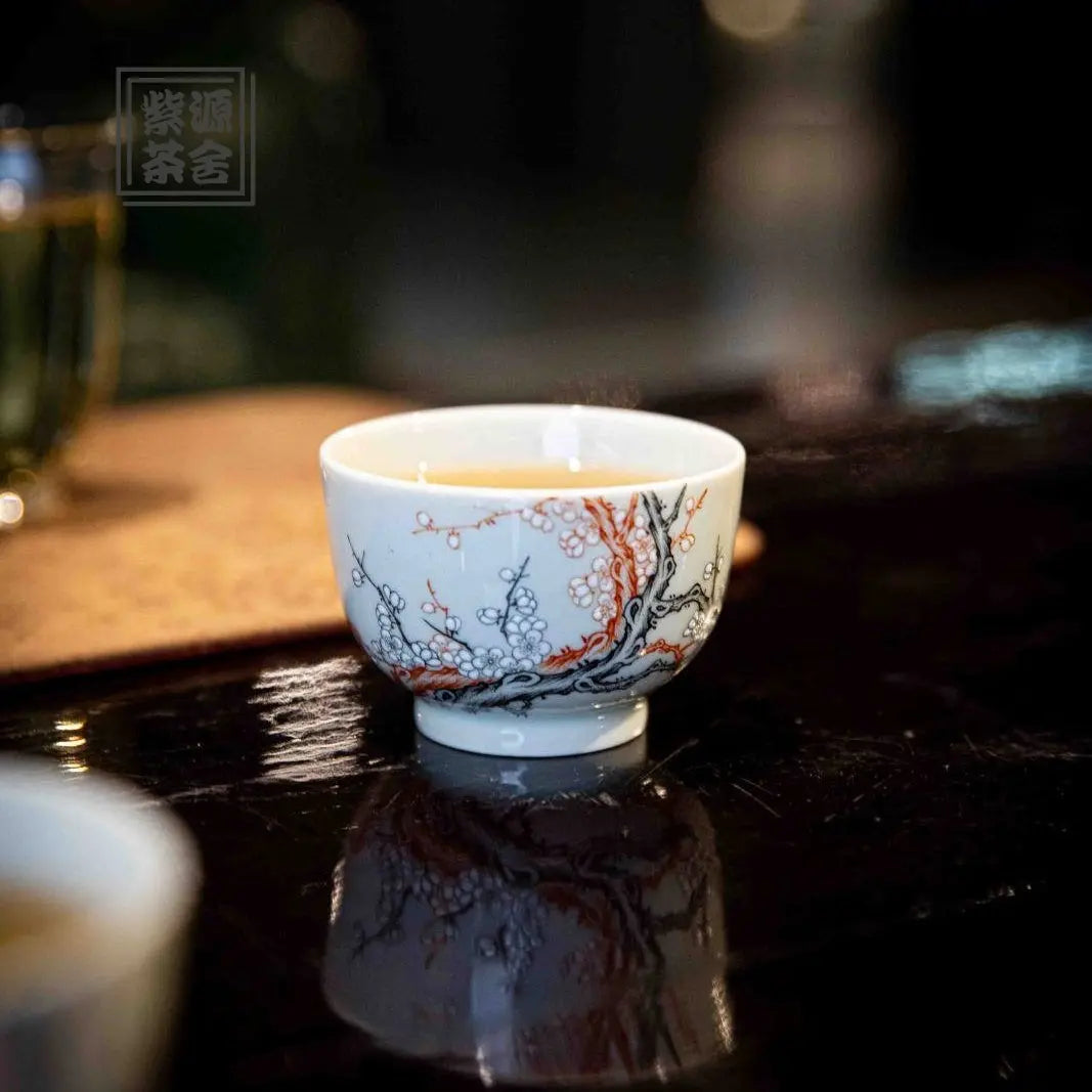 Mei Hua - Jing De Zhen Porcelain Gaiwan zycschina