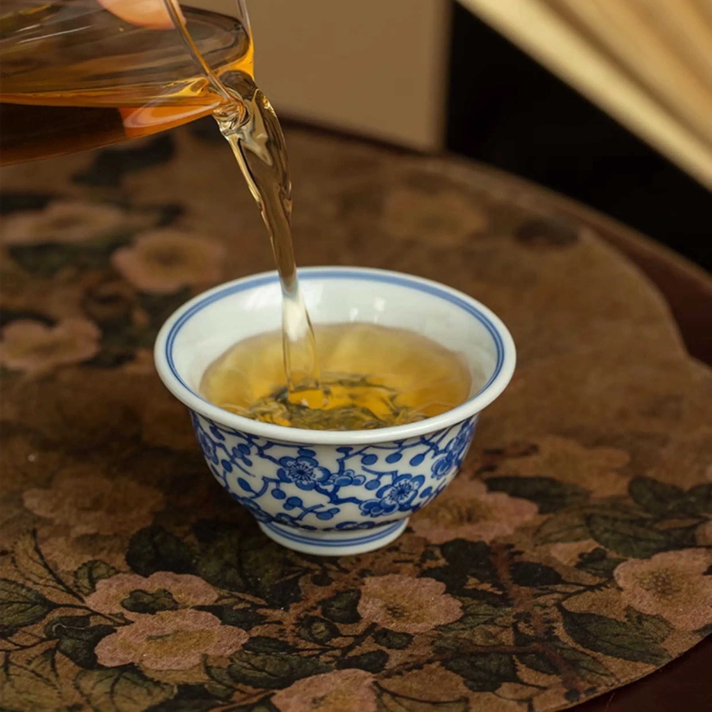 Mei Hua Man Wen - Jing De Zhen Porcelain Teacup zycschina