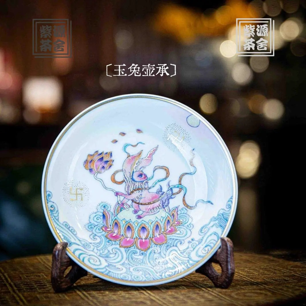 Miao Jin Yu Tu - Jing De Zhen Porcelain Gaiwan zycschina