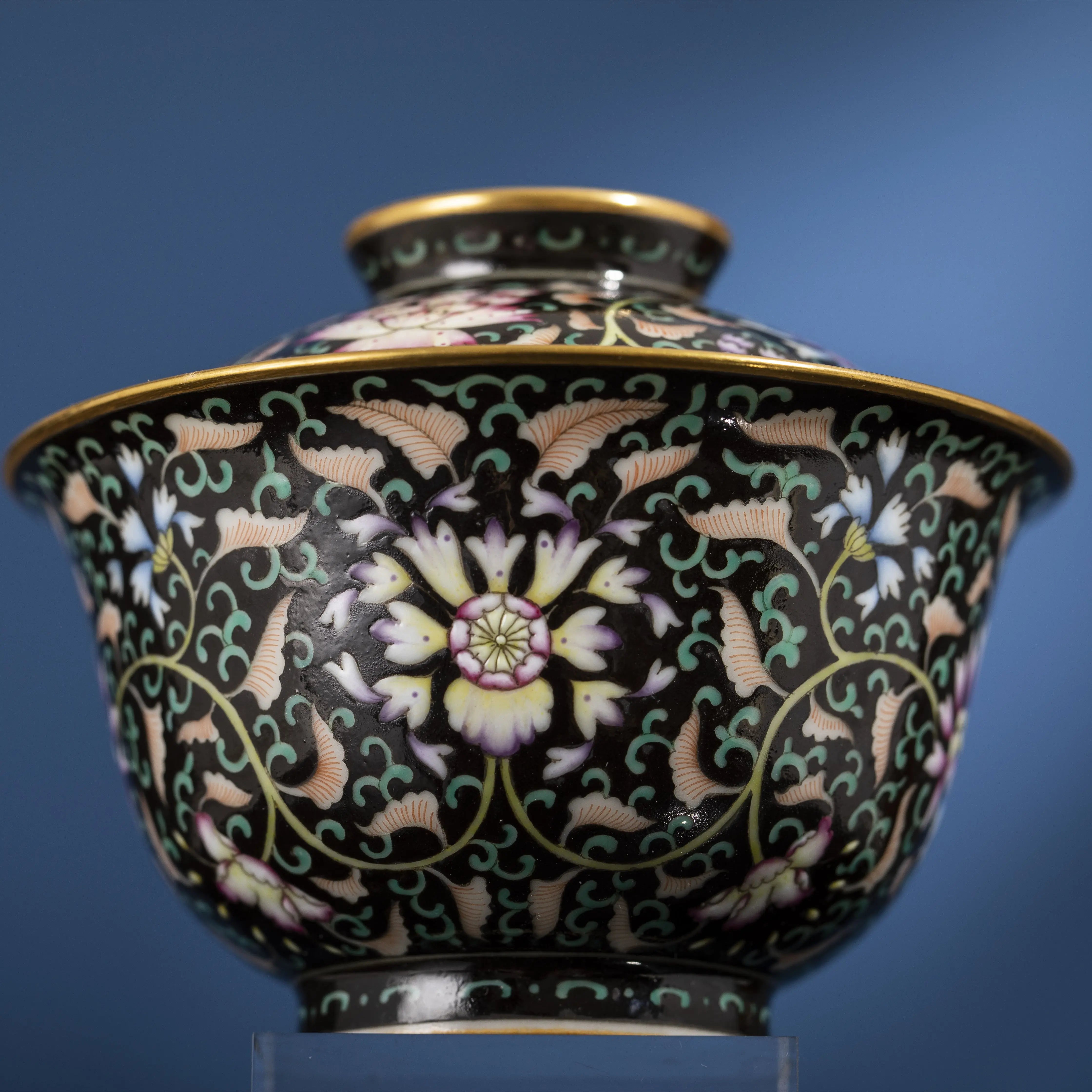 Mo Di Chan Zhi Lian - Jing De Zhen Porcelain Gaiwan zycschina