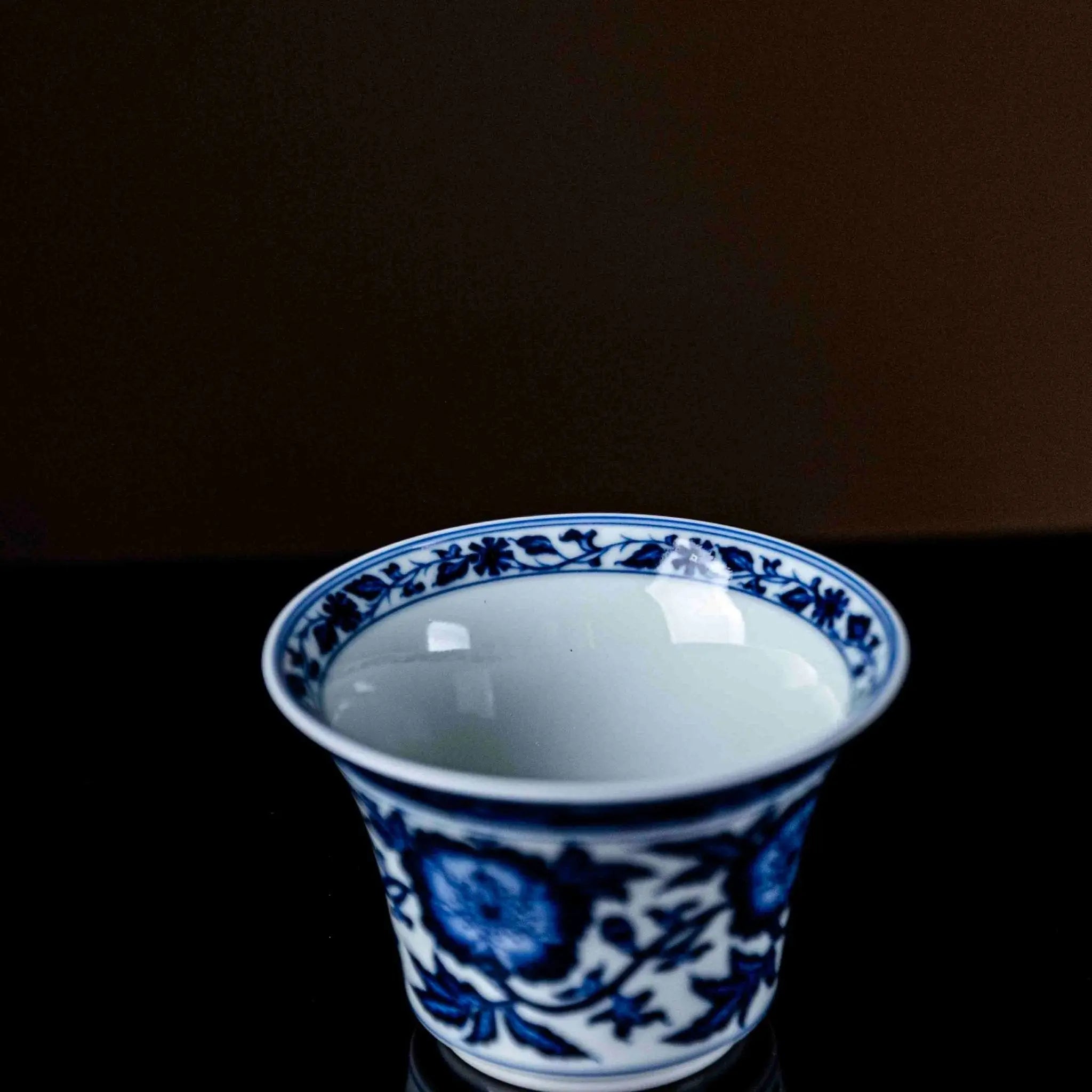 Mu Dan 120cc - Jing De Zhen Porcelain Gaiwan zycschina