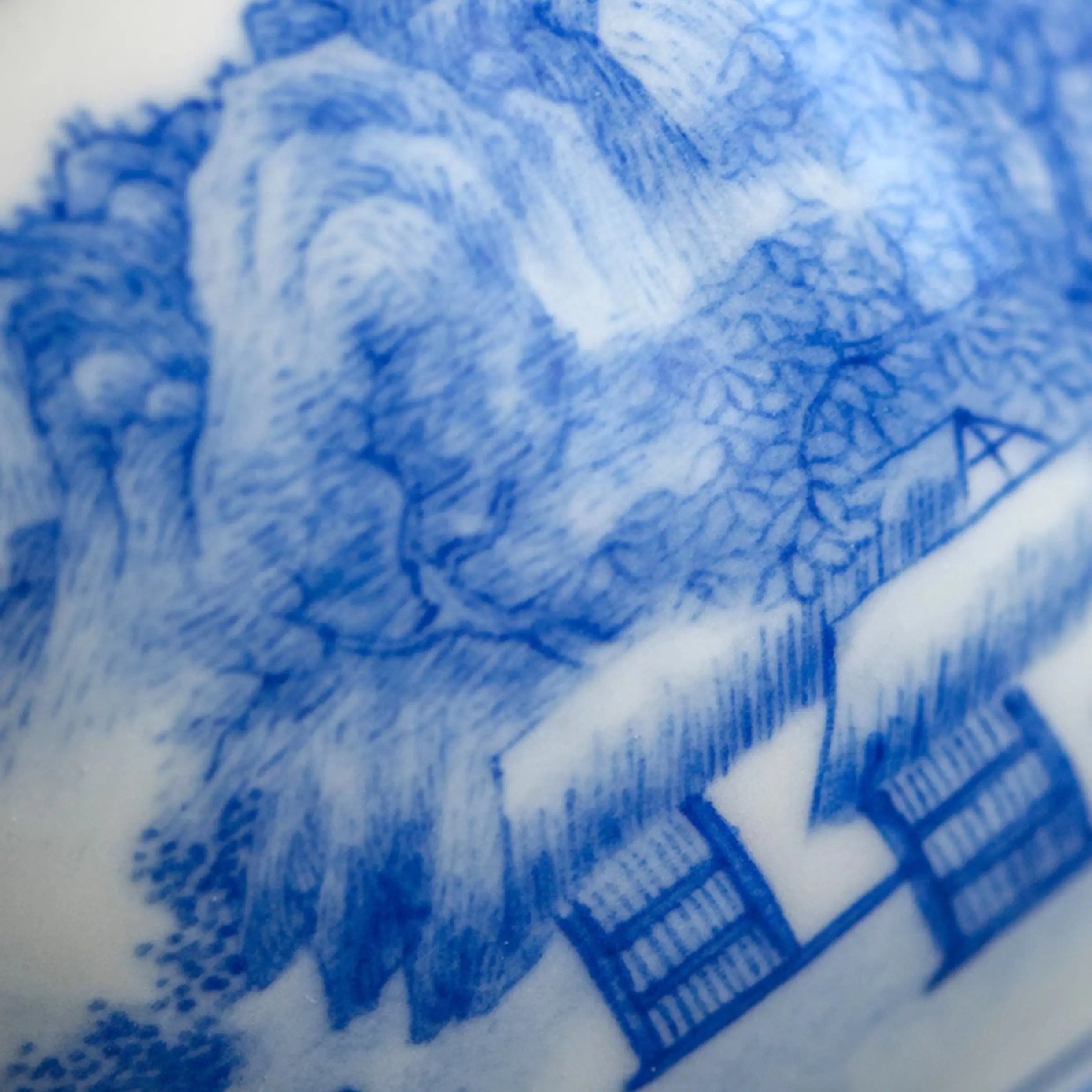 Nei Wai Shan Cun Ren Jia - Jing De Zhen Porcelain Gaiwan zycschina