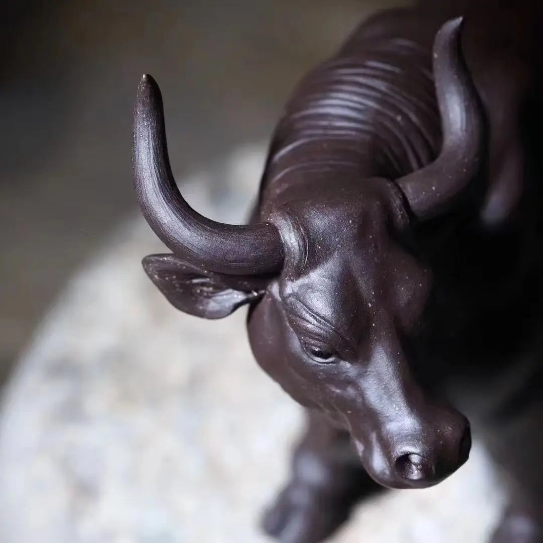 Niu Zhuan Qian Kun - Zisha Sculpture 江苏宜兴