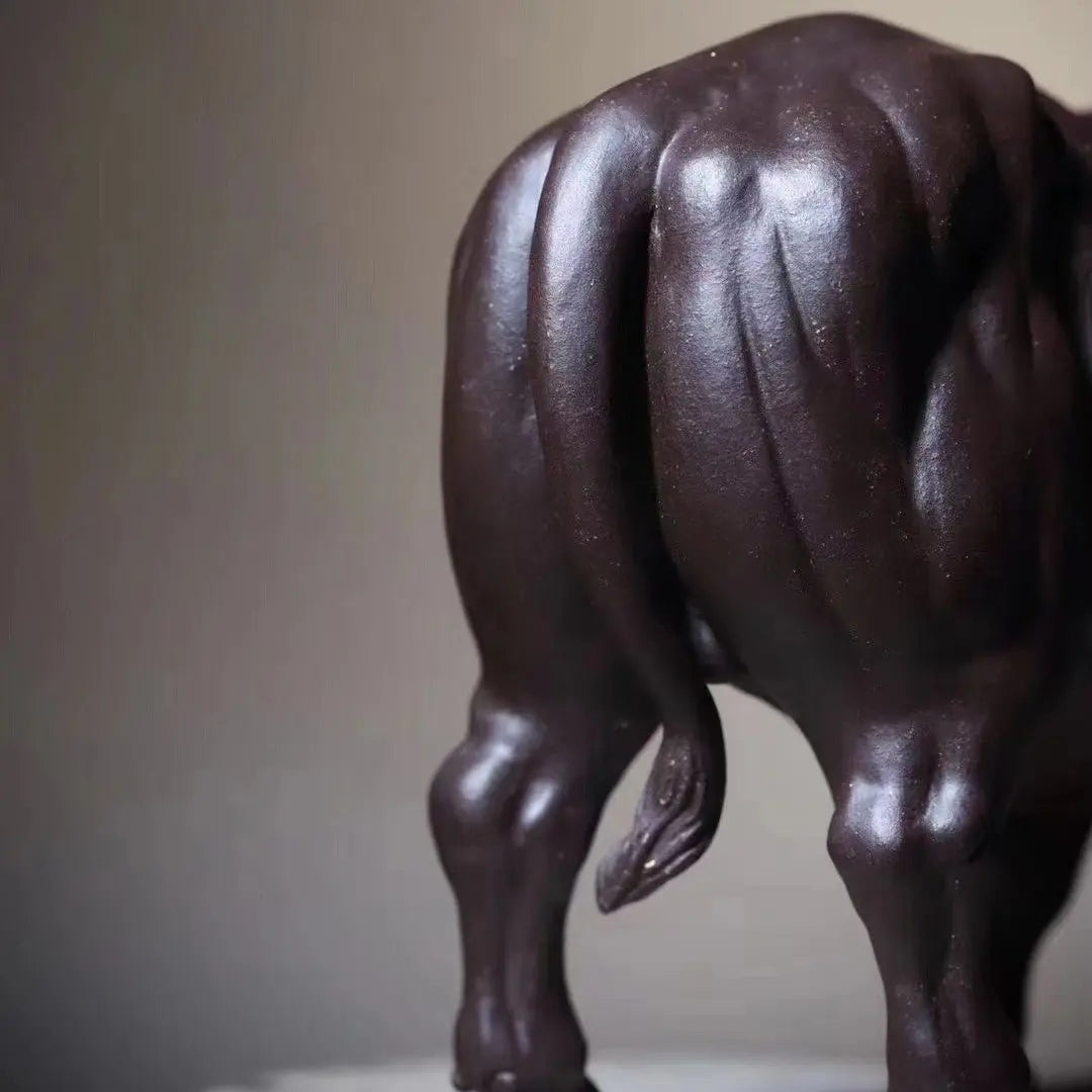 Niu Zhuan Qian Kun - Zisha Sculpture 江苏宜兴
