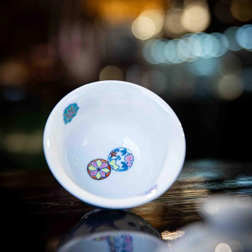 Pi Qiu Hua 110cc - Jing De Zhen Porcelain Gaiwan zycschina
