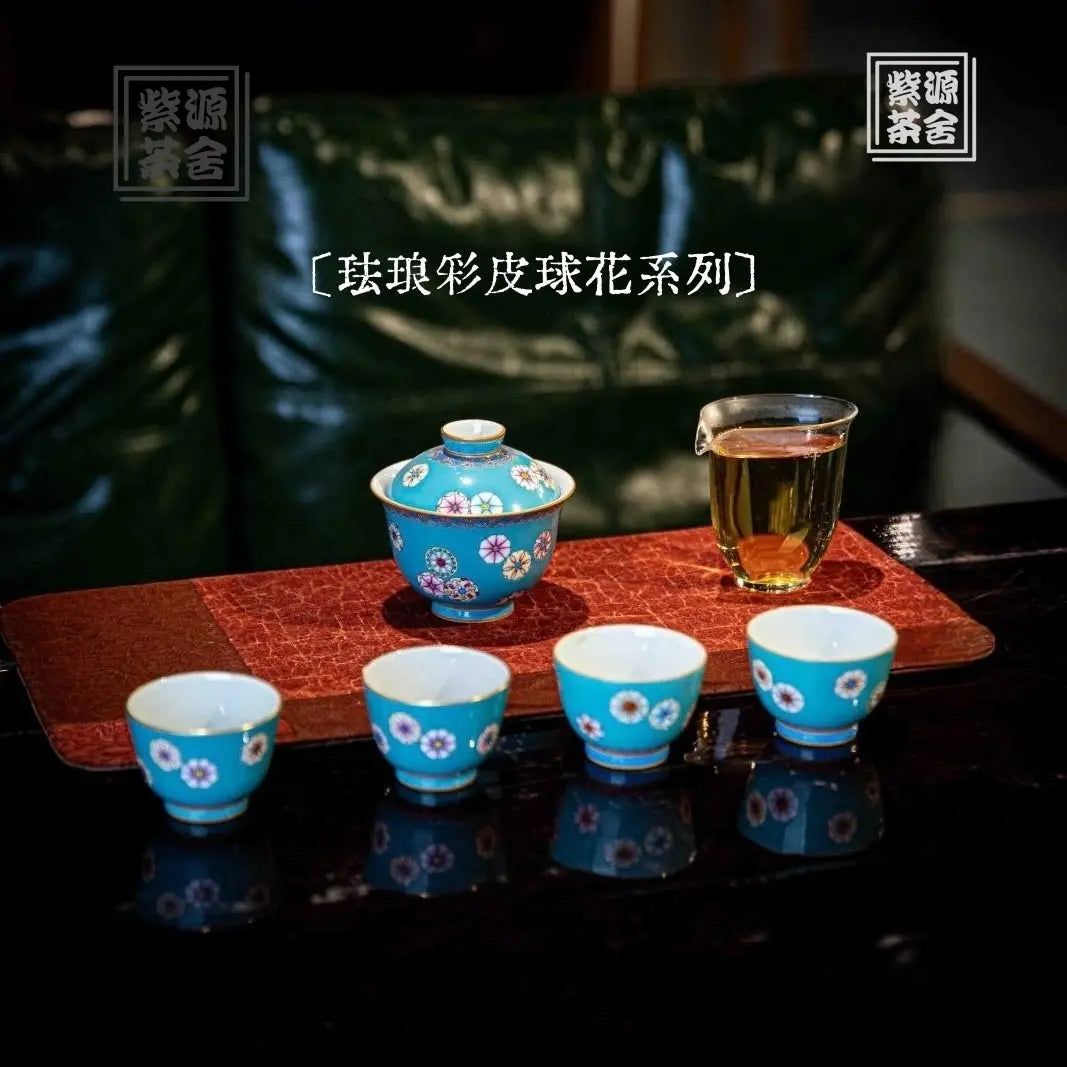 Pi Qiu Hua - Jing De Zhen Porcelain Gaiwan zycschina