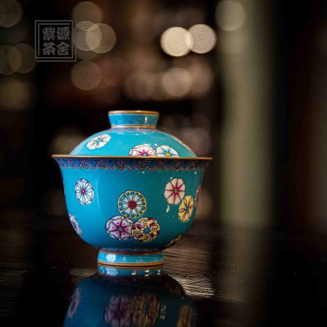 Pi Qiu Hua - Jing De Zhen Porcelain Gaiwan zycschina