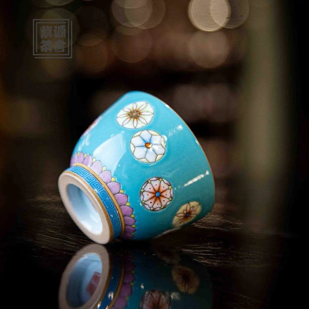 Pi Qiu Hua - Jing De Zhen Porcelain Gaiwan zycschina