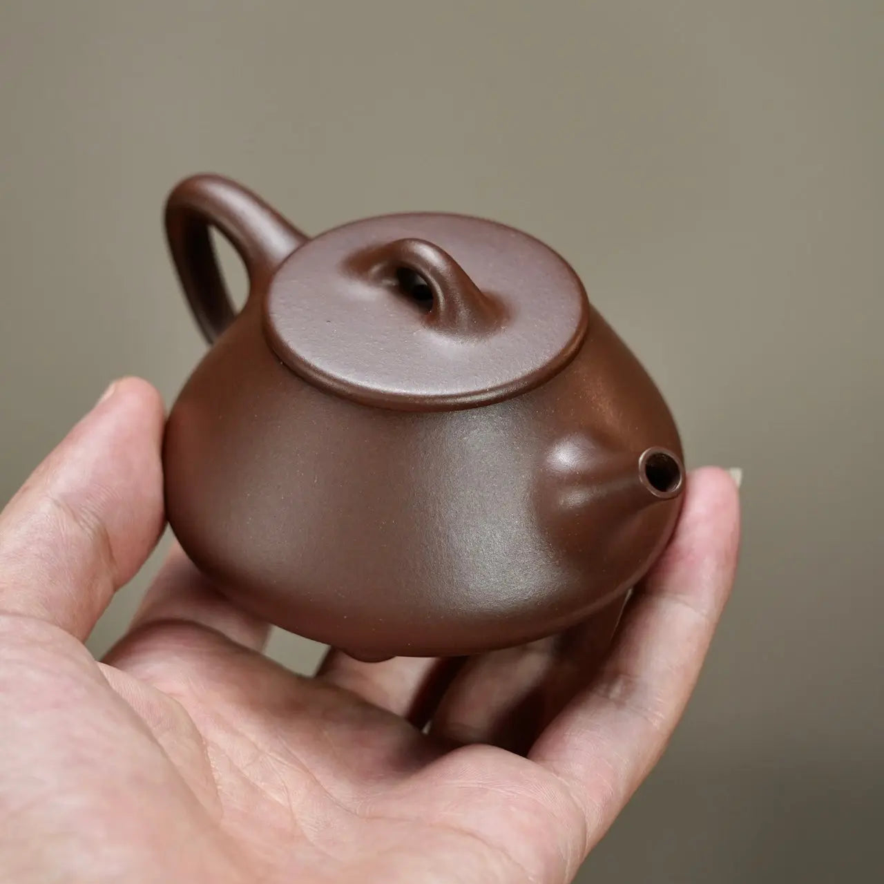 Ping Gai Shi Piao 130cc - Yixing Handmade Teapot 江苏宜兴