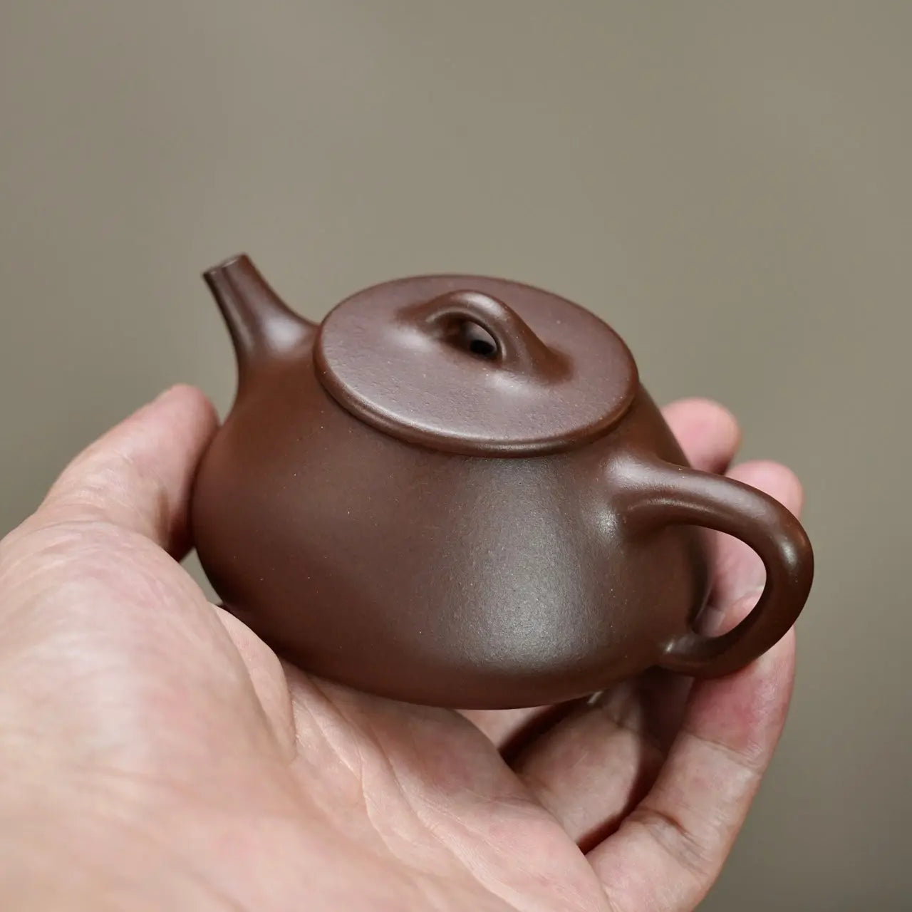 Ping Gai Shi Piao 130cc - Yixing Handmade Teapot 江苏宜兴