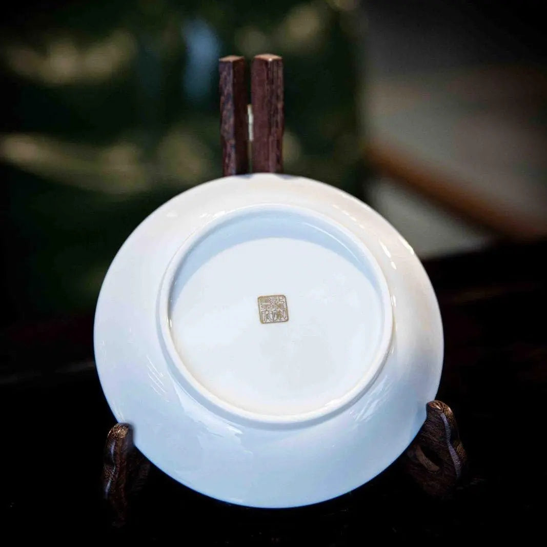 Pu Tao 110cc - Jing De Zhen Porcelain Gaiwan zycschina