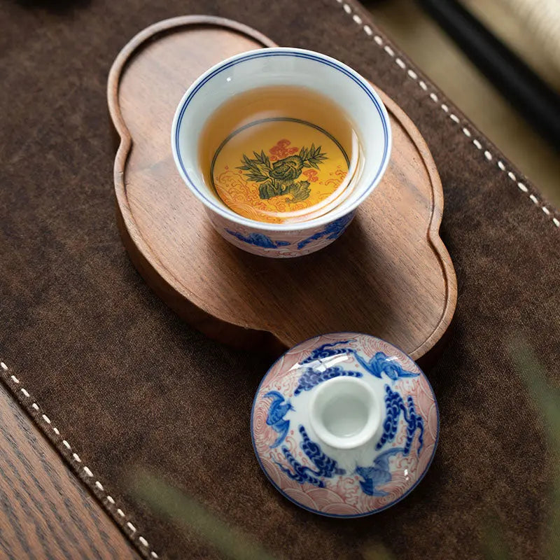 Qi Lin Ta Lang - Jing De Zhen Porcelain Gaiwan zycschina